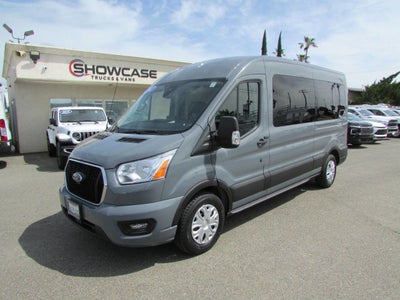 2022 Ford Transit Passenger Wagon 350 XLT 3dr LWB Medium Roof Passenger Van