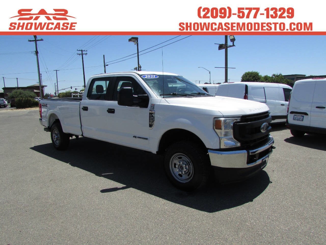 2021 Ford Super Duty F-250 SRW XL 4x4 4dr Crew Cab 8 ft. LB Pickup