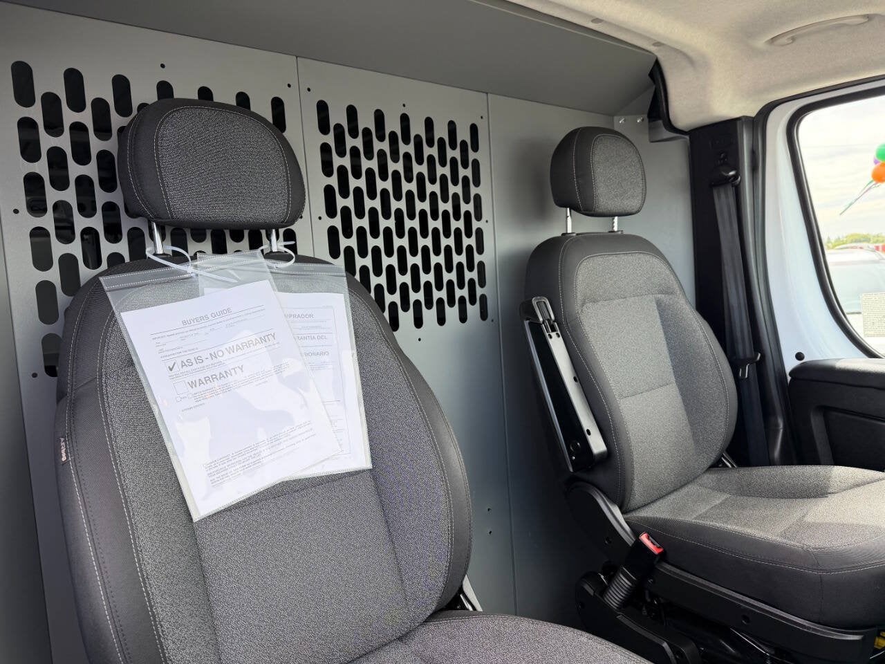 2025 RAM ProMaster Cargo Van Tradesman
