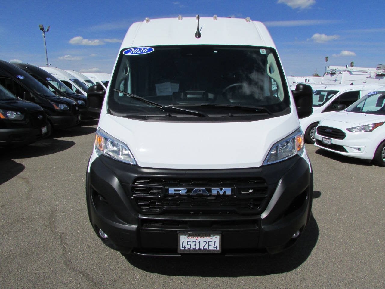 2026 RAM ProMaster Cargo Van Tradesman