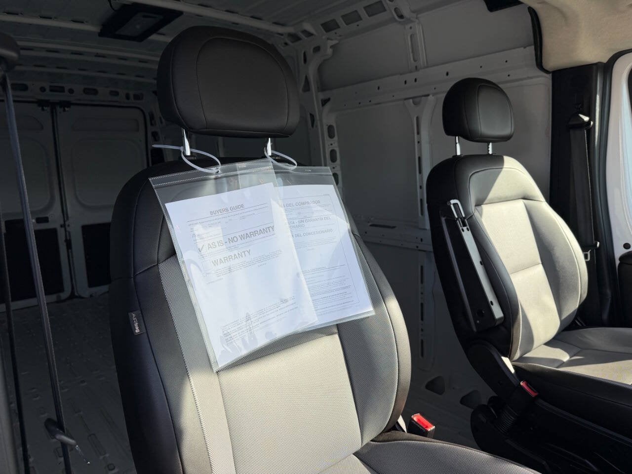 2025 RAM ProMaster Cargo Van Tradesman