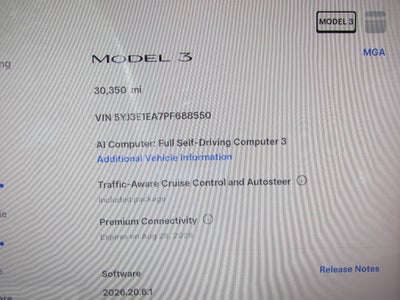 2023 Tesla Model 3 Base 4dr Sedan