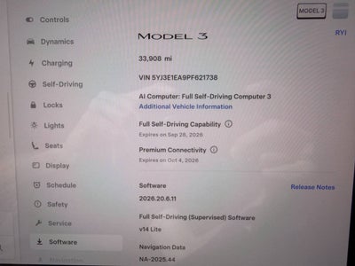 2023 Tesla Model 3 Base 4dr Sedan